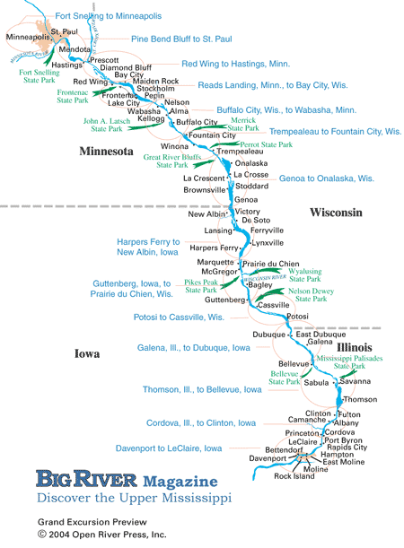 Mississippi map